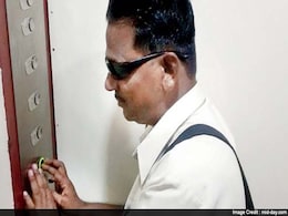 Visually Challenged Man Who Took on Ajit Pawar Afraid of Losing His Job Visually Challenged Man Who Took on Ajit Pawar Afraid of Losing His Job