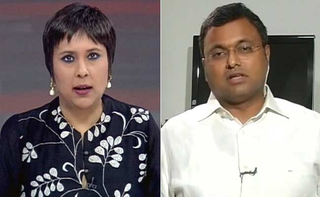 End Bravado, Admit Tamil Nadu Crisis, Says Karti Chidambaram to NDTV
