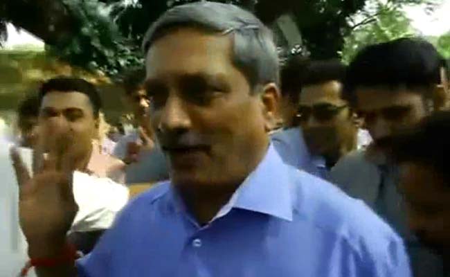 Manohar Parrikar Resigns As Goa Chief Minister