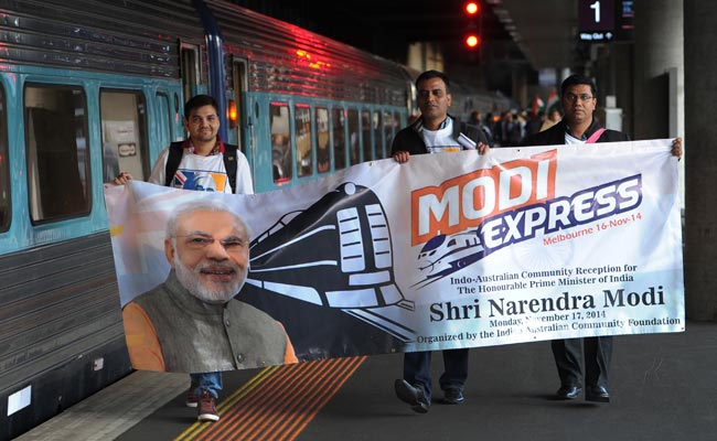 'Modi Express' Flagged Off by Australian Minister in Melbourne