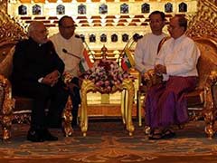 PM Modi Meets Myanmar President Thein Sein