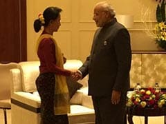 PM Modi Meets Myanmar Pro-Democracy Icon Aung San Suu Kyi