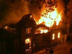 Fire Damages Major Portion of Shimla Heritage Building