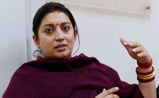 Smriti Irani's Ministry Interfering in IITs, Opposition Lawmakers Write to President