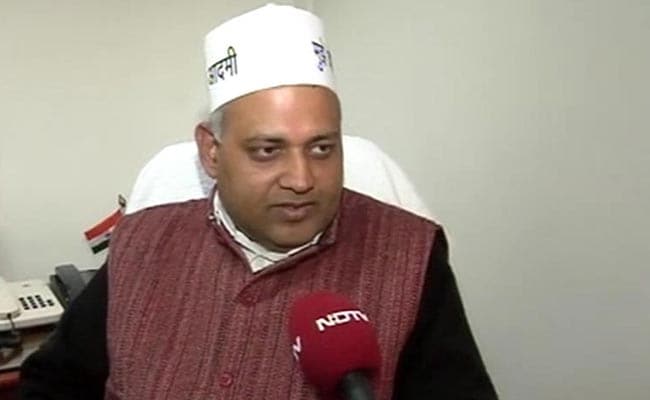 AAP's Somnath Bharti, Wanted by Police, Taunts Them for 'Supersonic Speed'