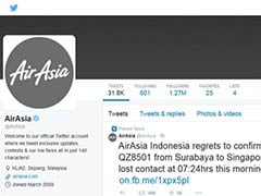 AirAsia Mourns With Grey Logo After Plane Goes Missing