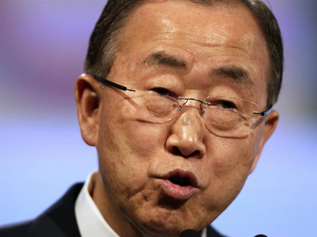 United Nations Chief Ban Ki-Moon to Visit Ebola-Hit Countries