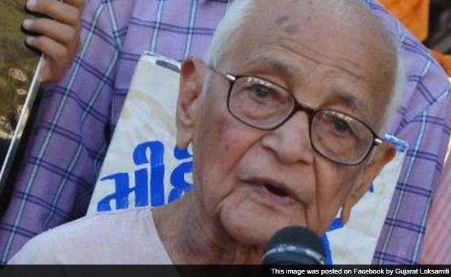 Gandhian Chunibhai Vaidya Dies at 97