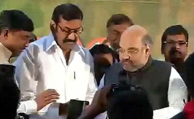 DMK Leader and Former Union Minister Napoleon Joins BJP
