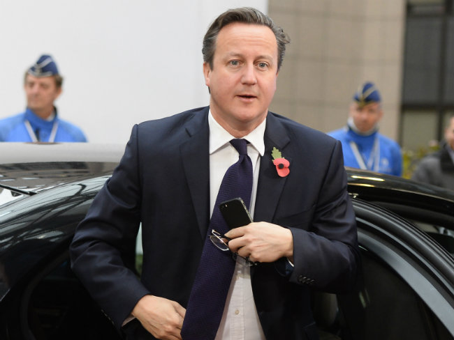 British Prime Minister David Cameron to Face Rivals in TV Debate