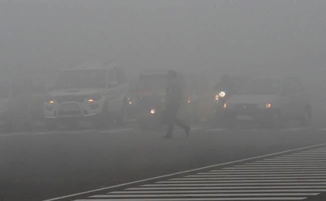 Dense Fog Engulfs Delhi