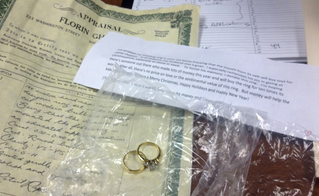 It's Raining Diamonds in Donation Kettles