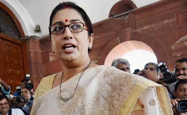 Non-Veg Food in IIT Stopped During UPA Rule, Smriti Irani Tells Parliament