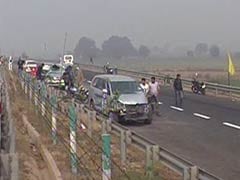 30-Vehicle Pileup On Yamuna Expressway Near Delhi Due To Fog, Dozens Injured