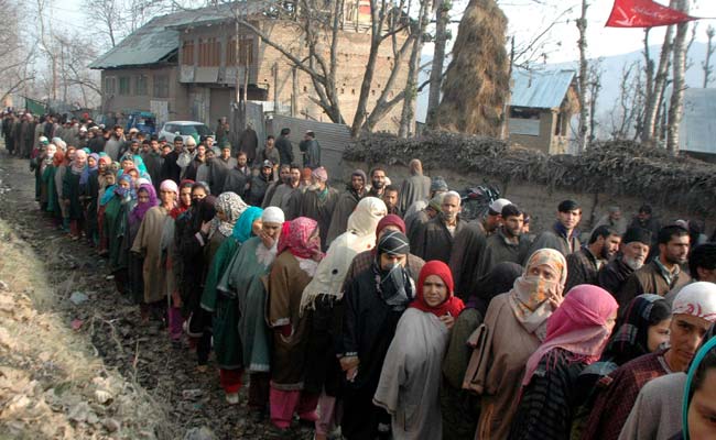 Jammu and Kashmir Floods Polling Booths, 72% Turnout This Time