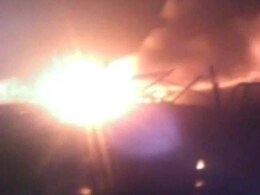 10 Killed After Chemical Tanker Explodes on Delhi-Jaipur Highway 10 Killed After Chemical Tanker Explodes on Delhi-Jaipur Highway