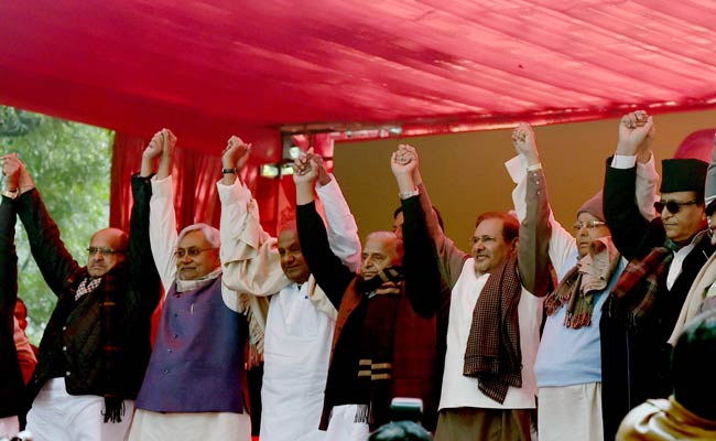 At First Major Political Protest Against Government, Opposition Parties Target PM Modi