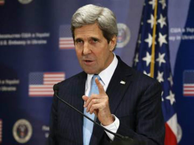 Sanctions Depend on Vladimir Putin's Choices in Ukraine: John Kerry