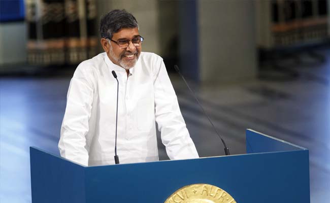 Nobel Laureate Kailash Satyarthi, Midway Through Address, Loses Acceptance Speech Page