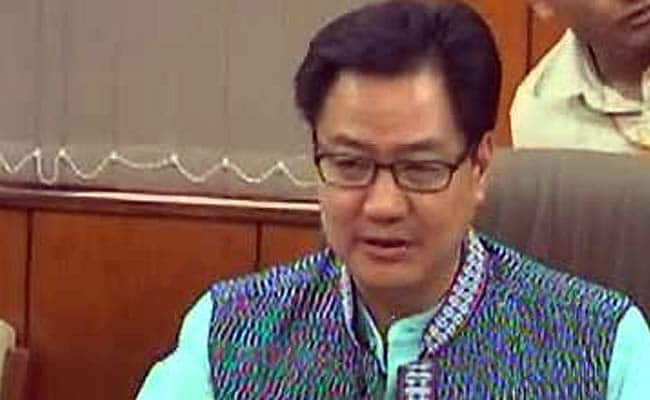 Work as Per Constitution: Union Minister Kiren Rijiju's Advice to Delhi Lieutenant Governor and Chief Minister