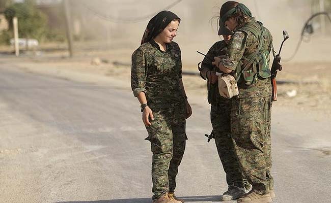 Female Fighters Battle For Freedom and Equality in Syria