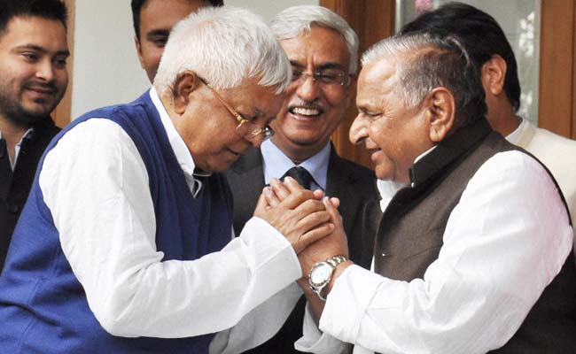 Our Hearts Are Our Gifts, Says Lalu, Visits In-Law-To-Be Mulayam