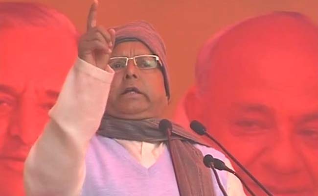 'PM Modi, Should we Arrange Camels to Bring Black Money Back?': Lalu Yadav