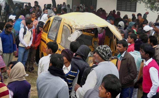 5 Children Killed as Train Crashes into School Van in Uttar Pradesh