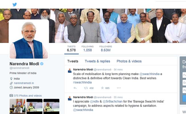 PM Narendra Modi Tweets Praise for NDTV-Dettol Banega Swachch India Campaign