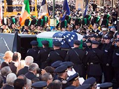 Thousands Attend Funeral of Murdered New York Cop