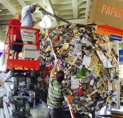 This State Has Set a Record for Largest Ball of Paper!