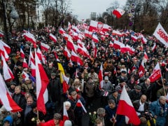 Thousands of Protestors Flood Polish Opposition Demo