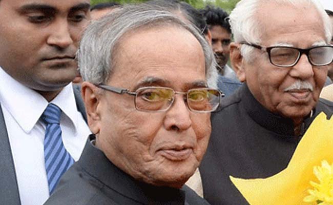 President Pranab Mukherjee Wishes Nation On New Year's Eve
