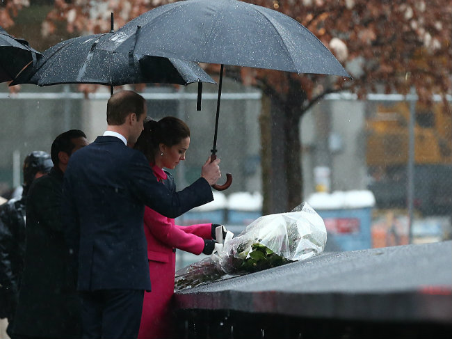 British Royals Visit 9/11 Memorial in New York