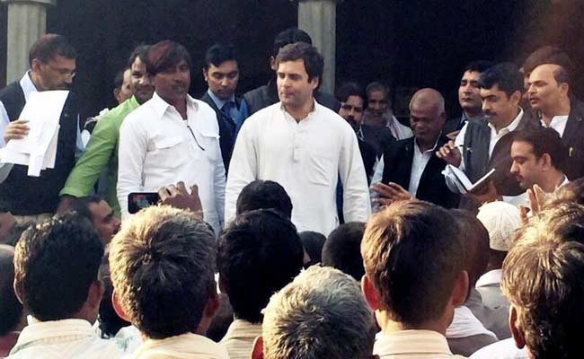 In Amethi Village He Adopted, Rahul Gandhi Suggests it's Pointless