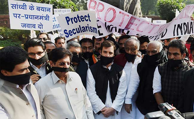 After Rahul Gandhi's Protest, BJP Sings For Congress to 'Get Wisdom'