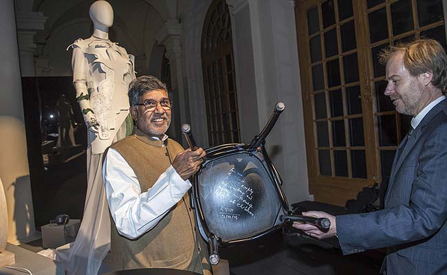 Kailash Satyarthi's Signed Chair, Amartya Sen's Bicycle at Nobel Museum