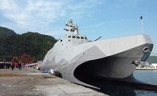 Taiwan Launches its Largest Ever Missile Ship 