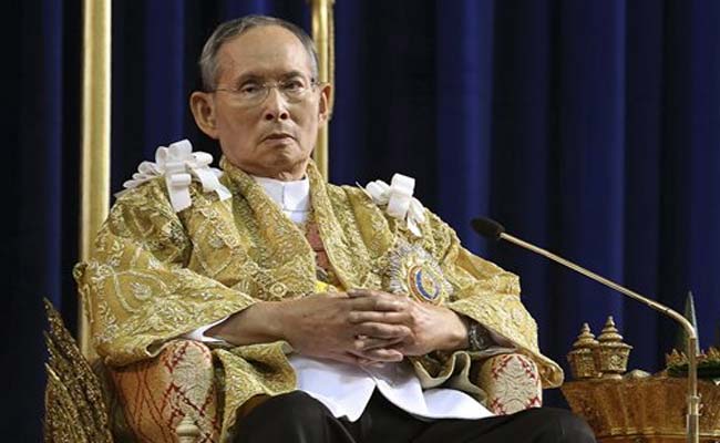 Birthday Ceremony For Ailing Thai King Canceled 