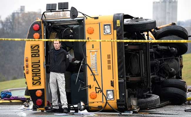 2 Children, 1 Adult Killed in US School Bus Crash