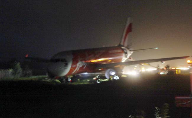 AirAsia Plane With 159 Aboard Overshoots Runway Today