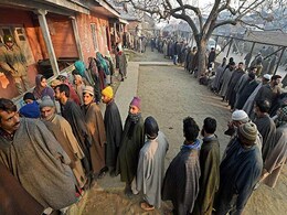 58 Per Cent Voter Turnout in 3rd Phase of Jammu and Kashmir Polls 58 Per Cent Voter Turnout in 3rd Phase of Jammu and Kashmir Polls