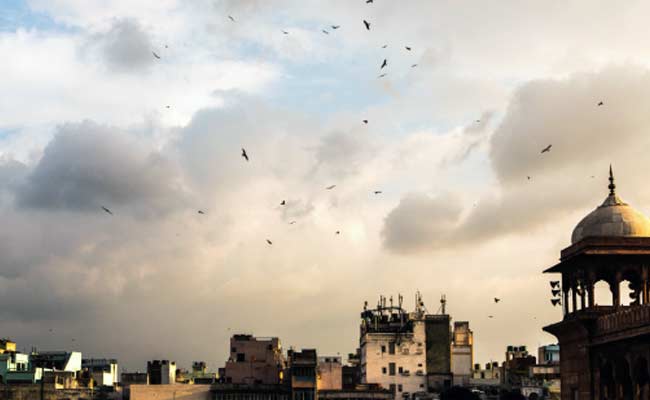 Partly Cloudy Sky in Delhi Today