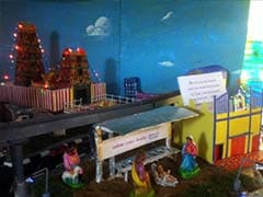 Family Makes Christmas Crib That Brings Bethlehem to Chennai's Mylapore