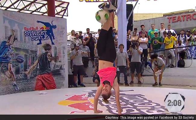 Breaking Stereotypes: This Woman's Freestyle Football Skills Will Leave You Spellbound