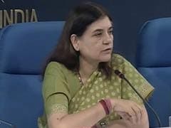 In Note of Dissent, Minister Maneka Gandhi Warns Against Cuts on Welfare Spend