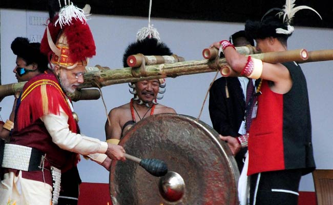 PM Modi Inaugurates Hornbill Festival in Nagaland