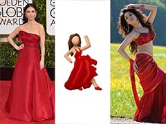 The WhatsApp Red Dress Dancing Girl Emoji: Catherine Zeta-Jones
