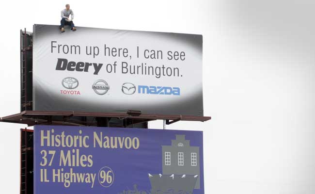 Mannequin on Billboard Spurs 911 Calls About Possible Jumper 