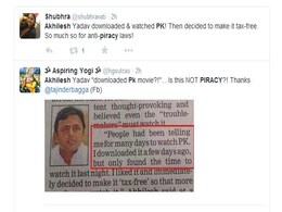 #PK #Piracy? Akhilesh Yadav 'Downloads' a Controversy #PK #Piracy? Akhilesh Yadav 'Downloads' a Controversy